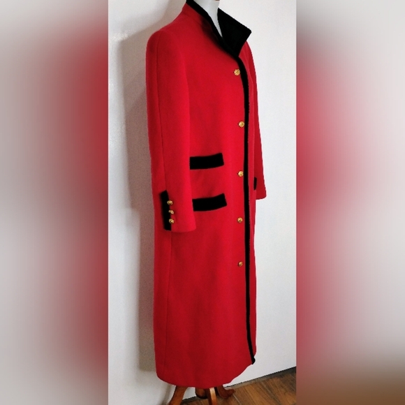 REGAL VINTAGE ILIE WACS MAXI COAT - Picture 1 of 11